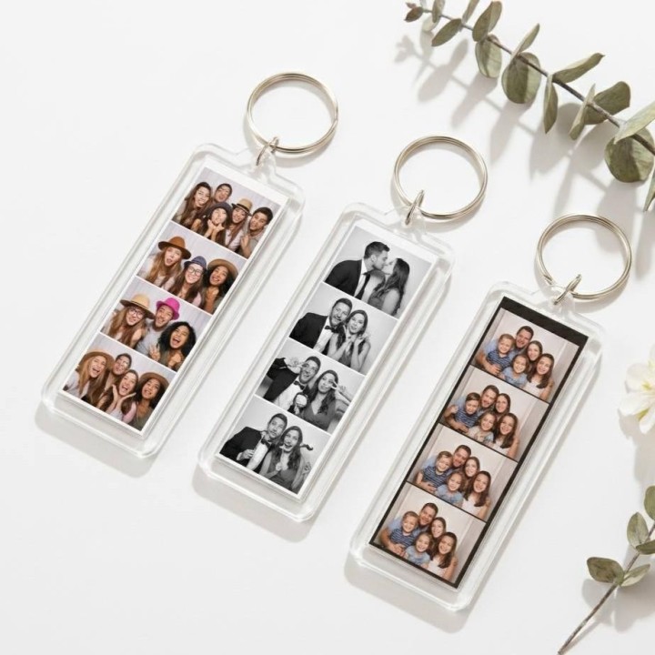 Photostrip Keychain