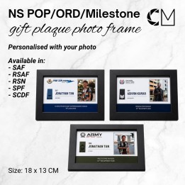NS ORD/POP/Milestone Gift Plaque Photo Frame
