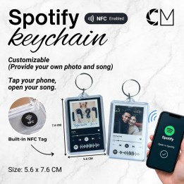 NFC Spotify Keychain